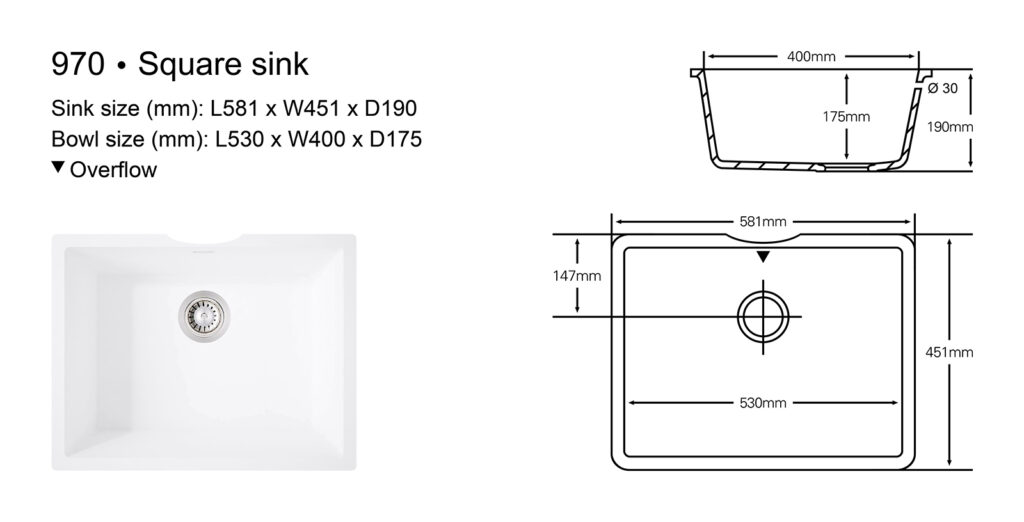 970．Square Sink - speedtop